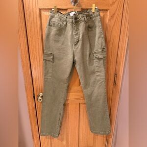 Vervet Green Jeans